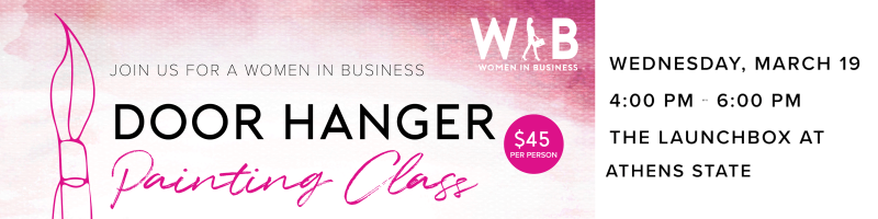 WIB Door Hanger Graphic